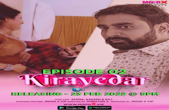 Kirayedar S01E02 (2023) Hindi Hot Web Series MoodX